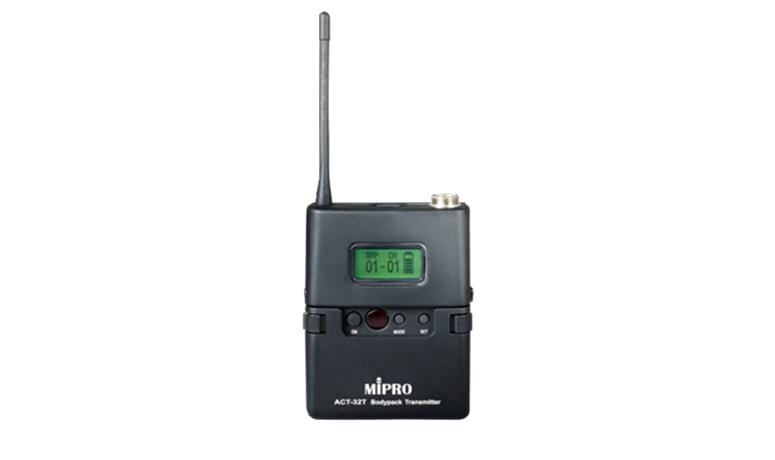 УВЧ Поясной беспроводной радиопередатчик Mipro ACT-32T